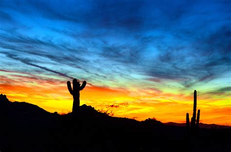 Sunset over Scottsdale - Sunset over Scottsdale, Arizona | Sunset, Sunrise, Photo