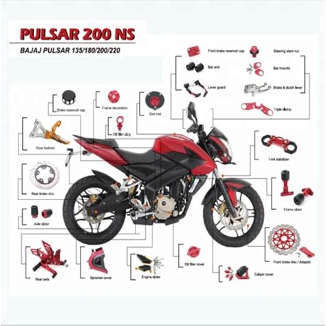 Bajaj Pulsar 200 Ns Spare Parts List | Reviewmotors.co