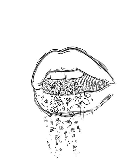 Aesthetic Lips - Drawing Skill