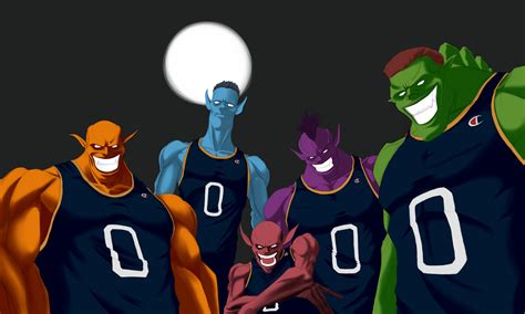 Melvin Maurel - The Monstars - Space Jam (Fan Art)