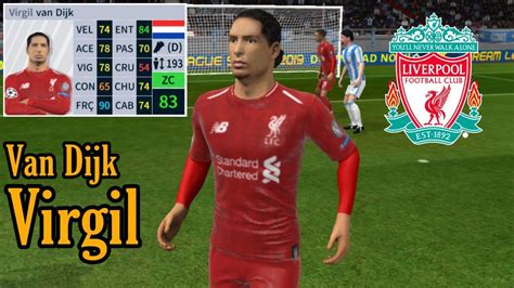 Virgil Van Dijk • Skills & Goals • Dream League Soccer 2019 - YouTube