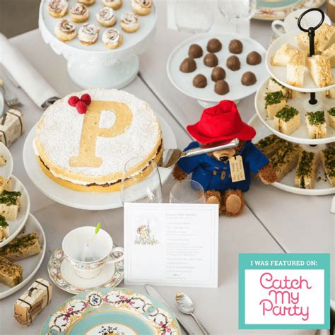 Paddington Bear Baby Shower Featured on Catch My Party - Good Gracious