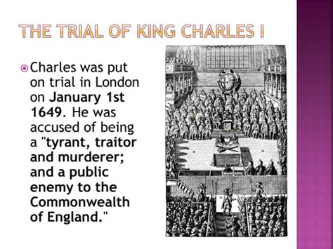 The Trial of King Charles I | Teaching Resources