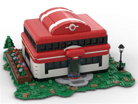 LEGO MOC Pokemon Center by Jedi Plb | Rebrickable - Build with LEGO