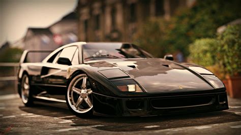 #Ferrari #F40 #black | Ferrari f40, Ferrari, Sports car