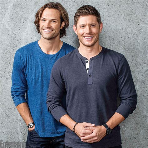 Exclusive Photos of the Supernatural Cast | Jensen and Jared ...