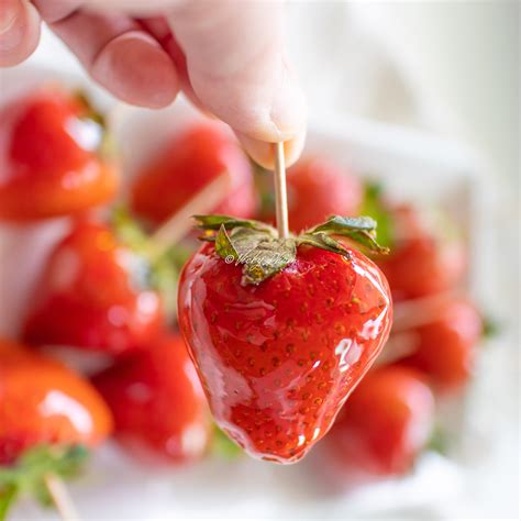 How to Make Candied Strawberries (Foolproof Recipe) — Vicky Pham