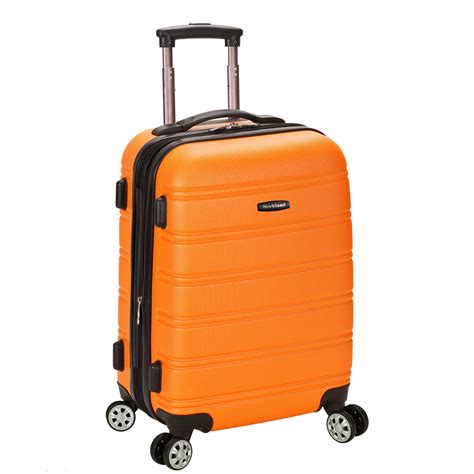 Melbourne Hardside Expandable Spinner Wheel Luggage, Orange, Carry-On ...