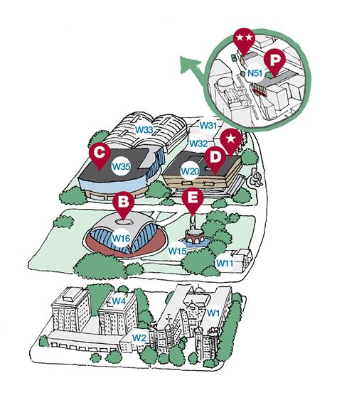 MIT Campus Walking Tour Map on MassArt Portfolios