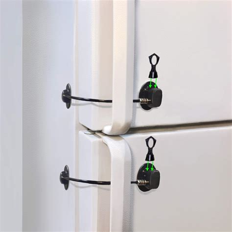 Amazon.com : Magnetic Fridge Lock, Refrigerator Lock, Mini Fridge Lock, File Cabinet Lock ...