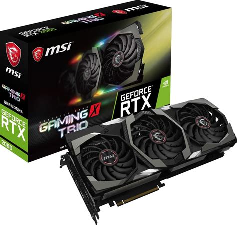 MSI GeForce RTX 2080 SUPER Gaming X Trio 8GB GDDR6 (RTX 2080 SUPER ...