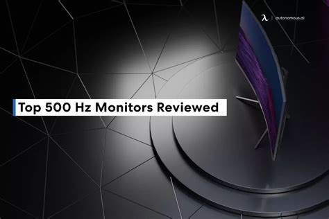 Top 500 Hz Monitor Reviews: Asus Rog Swift & Alienware