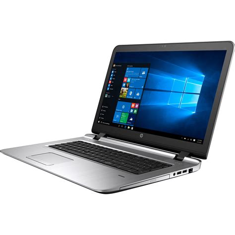 HP ProBook 17.3" Laptop, Intel Core i5 i5-6200U, 500GB HD, DVD Writer, Windows 7 Professional ...