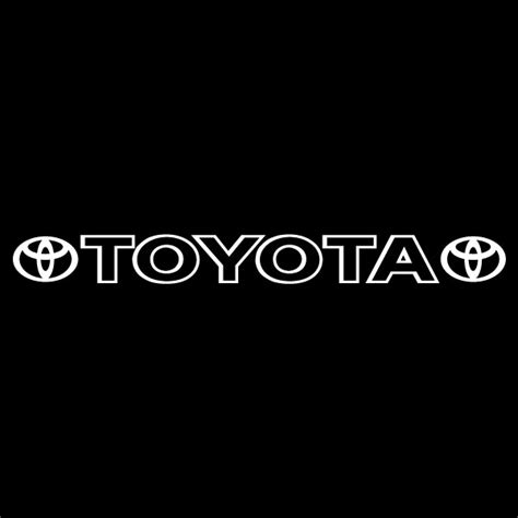 Car Sticker - Toyota 1 Windscreen