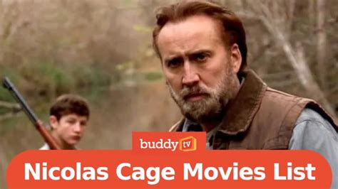 Nicolas Cage Movies List: Ranked Best to Worst - BuddyTV