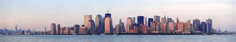 New York City Manhattan downtown skyline 8336154 Stock Photo at Vecteezy