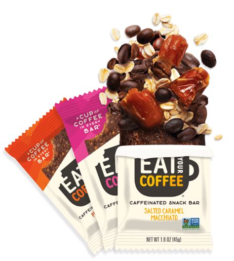 Review of Eat Your Coffee Caffeinated Snack Bars - Delishably