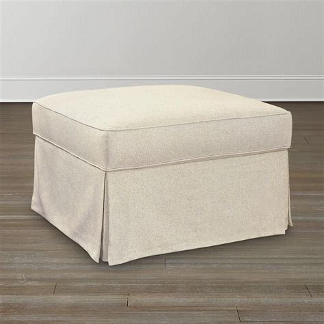 Ottoman Slipcover - Redesigning the Classic - Home Furniture Design ...