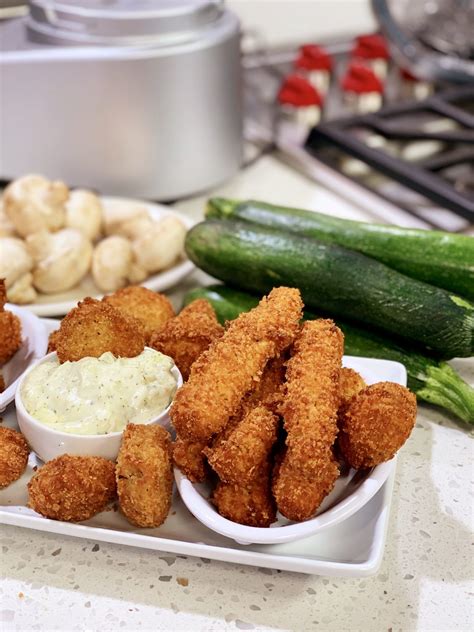 Deep Fried Zucchini - cooking with chef bryan