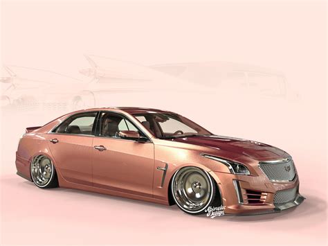 ArtStation - Custom '18 Cadillac CTS-V