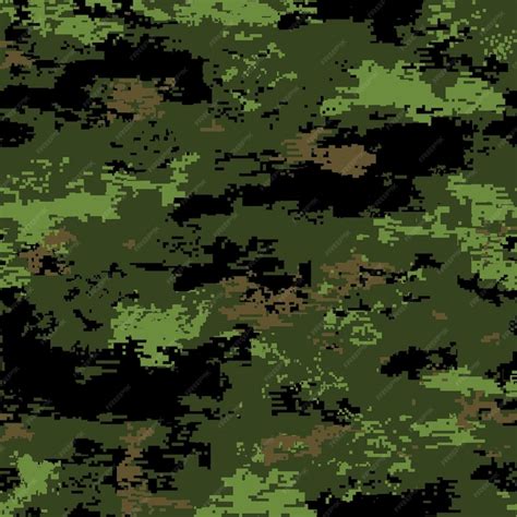 Premium Vector | Digital cadpat camouflage seamless pattern design