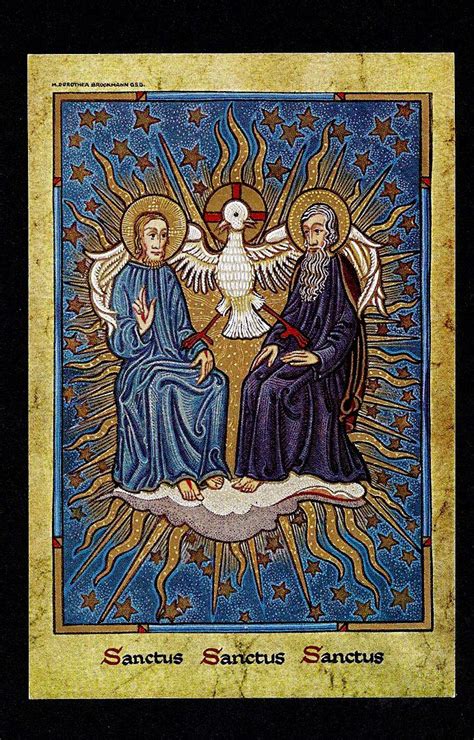 Trinity: Father, Son & Holy Spirit Religious Images, Religious Icons, Religious Art, Catholic ...