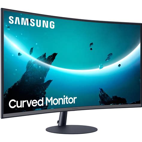 SAMSUNG T550 Series 27-Inch FHD 1080p Computer Monitor, 75Hz, Curved, Built-in Speakers, HDMI ...