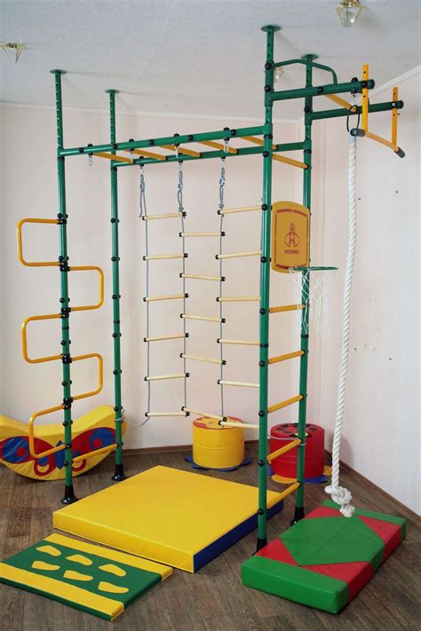 Gym unit- oh if I had the space!! | Kids indoor gym, Kids playroom, Indoor jungle gym