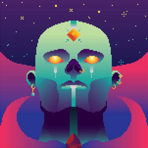 [OC] I tried out gradients with my pixel art... : PixelArt