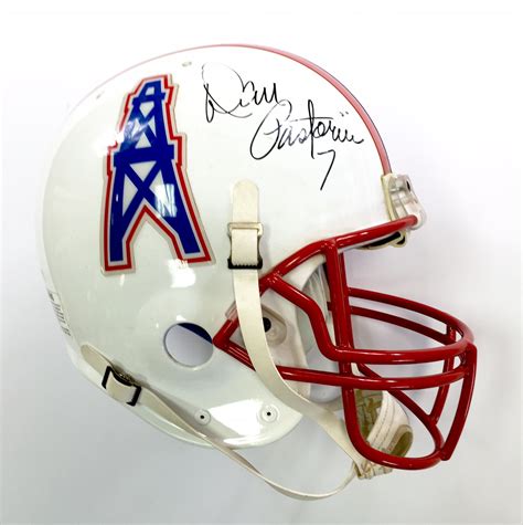 Lot Detail - Houston Oilers Game Used Helmet Autographed by Dan Pastorini (JSA LOA)