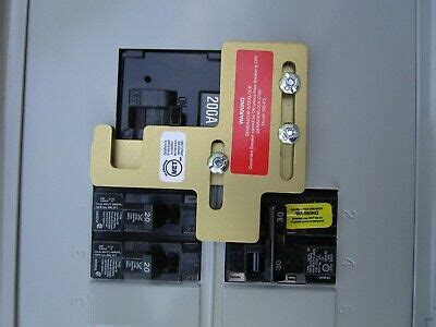 Breakers, Load Centers & Fuses Electrical BRY-200A Bryant Generator ...