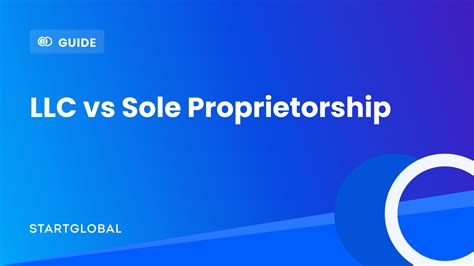 LLC vs Sole Proprietorship - StartGlobal