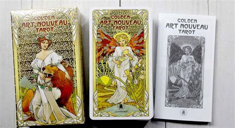 Golden Art Nouveau Tarot Deck Review