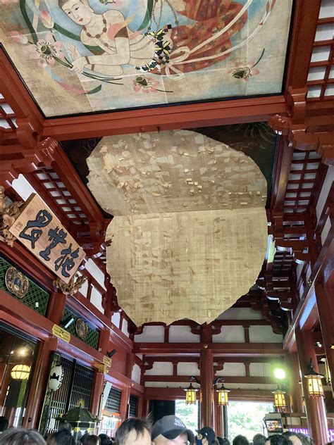 Iconic dragon painting at Sensoji Temple peels off ceiling - The Japan Times