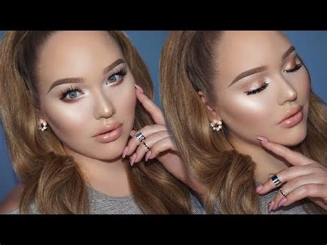 Wearable GLOWY Soft Glam Makeup Tutorial - YouTube