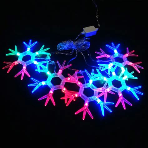 5pcs Snowflake Led Christmas Lights - Buy Christmas Lights,Snowflake Christmas Light,5pcs ...