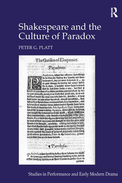 Shakespeare and the Culture of Paradox｜外文书｜有店网路书店