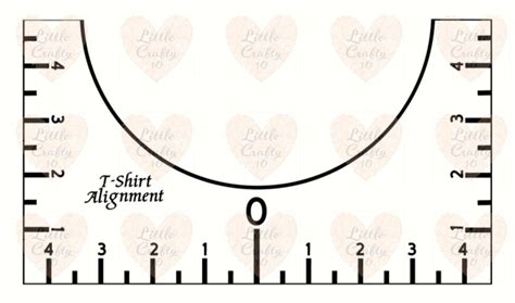 T-shirt Alignment Digital SVG Tool T-shirt Alignment Guide | Etsy