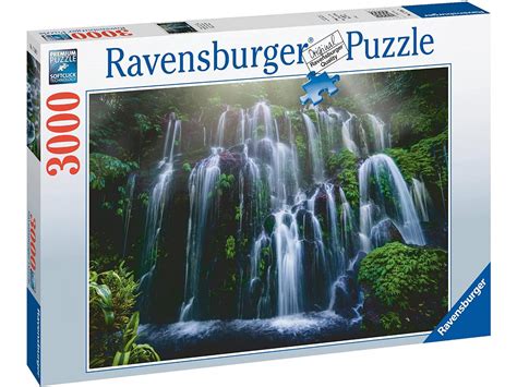 Ravensburger - Puzzle 3000 pièces - Chutes d'eau, Bali