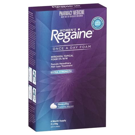 Buy Regaine Womens Extra Strength Foam 4 Months Online at Chemist Warehouse®