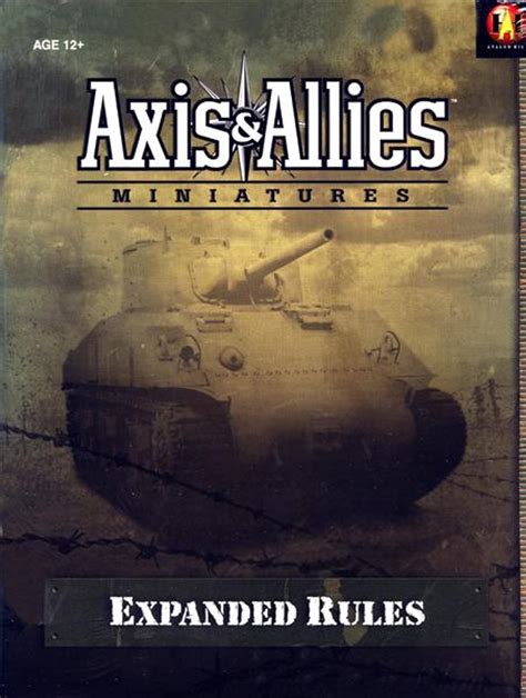 Axis Allies Miniatures Expanded Rules Wizards of the Coast - ToyWiz