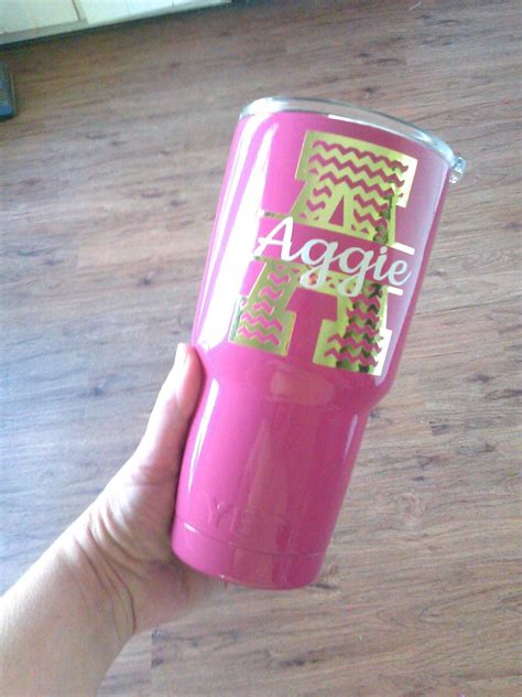 Custom Yeti Cup Powder Coated Yeti Travel Cup Monogram Yeti