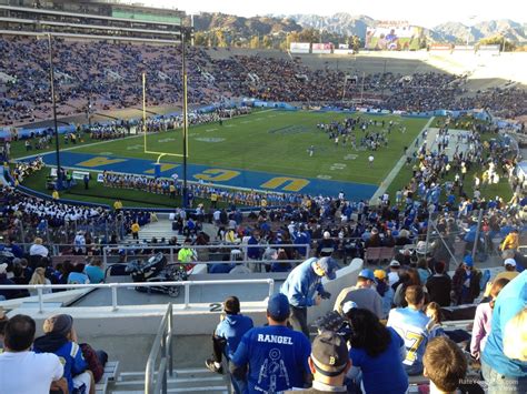 Section 27 at Rose Bowl Stadium - UCLA Football - RateYourSeats.com