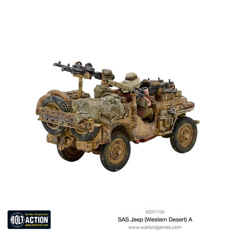 SAS Jeep (Western Desert) A – Bolt Action | Western Desert