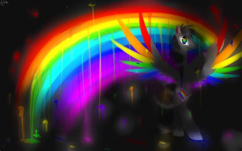 Rainbows in the Dark - Desktop Wallpaper by InkFire-RainbowPrism on ...