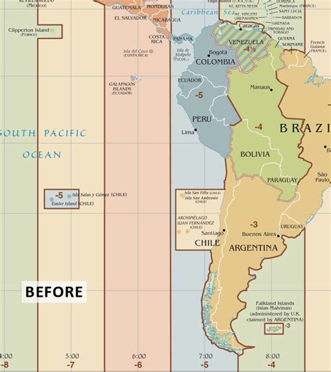 Interactive Maps Which Places Switched Time Zones In 2016 Political ...