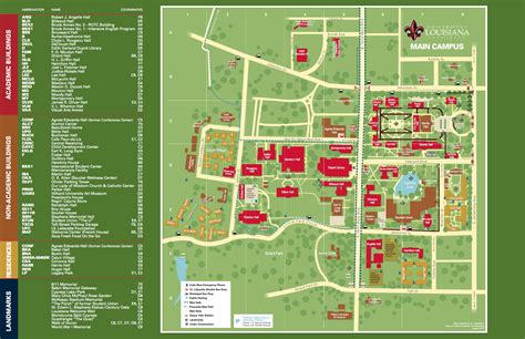 Ull Campus Map | Color 2018