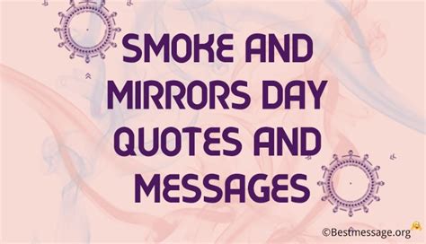 29 March – Smoke and Mirrors Day Images Quotes and Messages