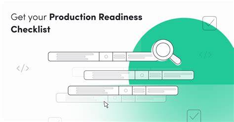 Get your Production Readiness Checklist | Gorrion's Blog