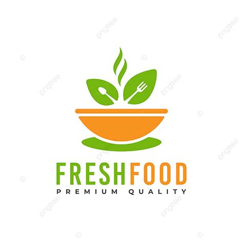 Logo De Nourriture Fraîche écologique PNG , Logo, Conception, Modèle PNG et vecteur pour ...